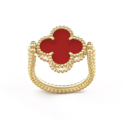 [OAKJURI Jewelry]CLOVER RIVERSIBLE RING GOLD COLLECTION