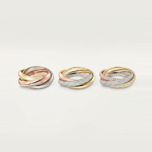 [OAKJURI Jewelry] TRINITY 3.2MM RING COLLECTION