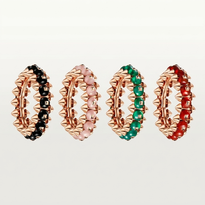 [OAKJURI Jewelry] CLASH 7.9MM AGATE CHALCEDONY RING