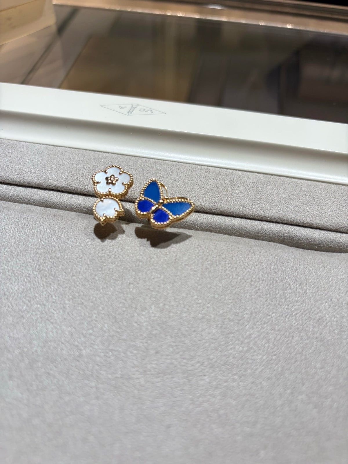 [OAKJURI Jewelry]LUCKY SPRING BUTTERFLY OPEN-FACE RINGS