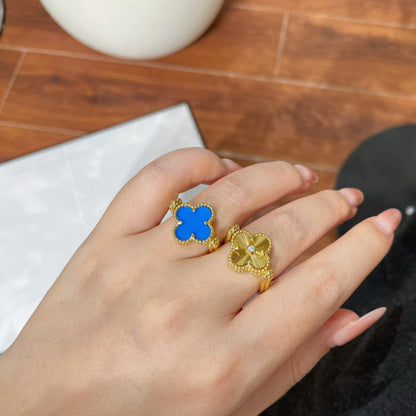 [OAKJURI Jewelry]CLOVER RIVERSIBLE RING GOLD COLLECTION