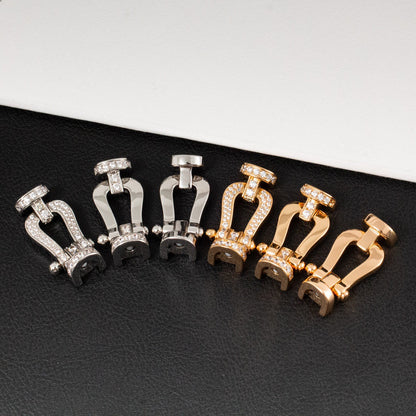 [OAKJURI Jewelry]FORCE LARGE HORSESHOE NO DIAMOND BRACELET SILVER