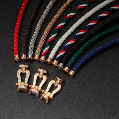 [OAKJURI Jewelry]FORCE LARGE HORSESHOE NO DIAMOND BRACELET GOLD