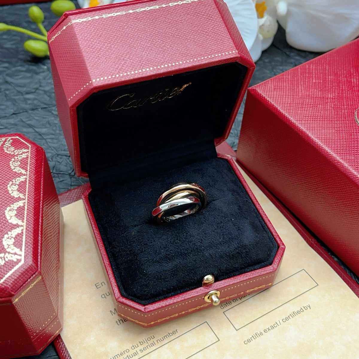 [OAKJURI Jewelry] TRINITY 3.2MM RING COLLECTION