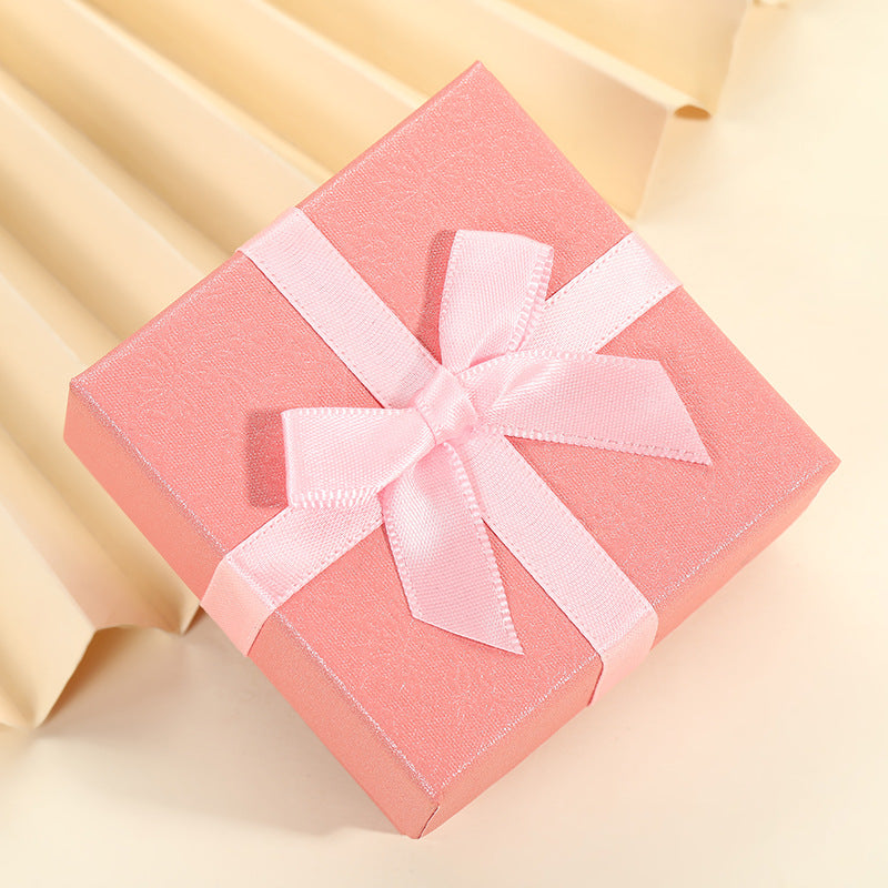BOWKNOT JEWELRY BOX GIFT BOX (NO LOGO)