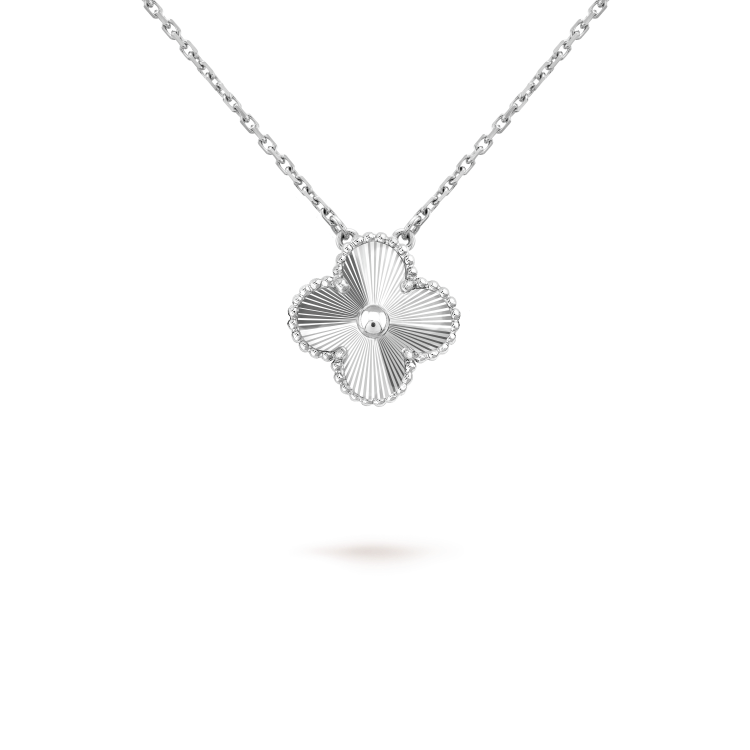 [OAKJURI Jewelry]CLOVER 15MM NECKLACE SILVER COLLECTION