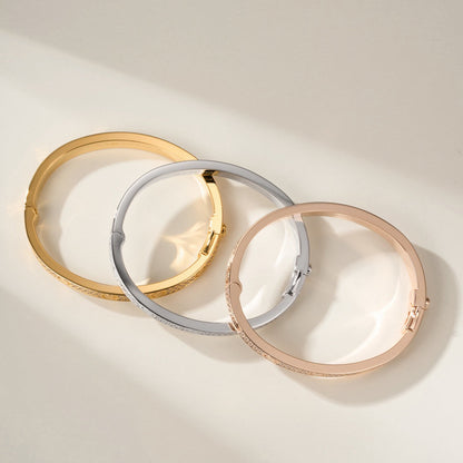 [OAKJURI Jewelry] LOVE BRACELET 6.1MM DIAMOND-PAVED