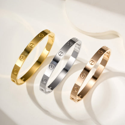 [OAKJURI Jewelry] LOVE BRACELET 6.1MM NO DIAMONDS