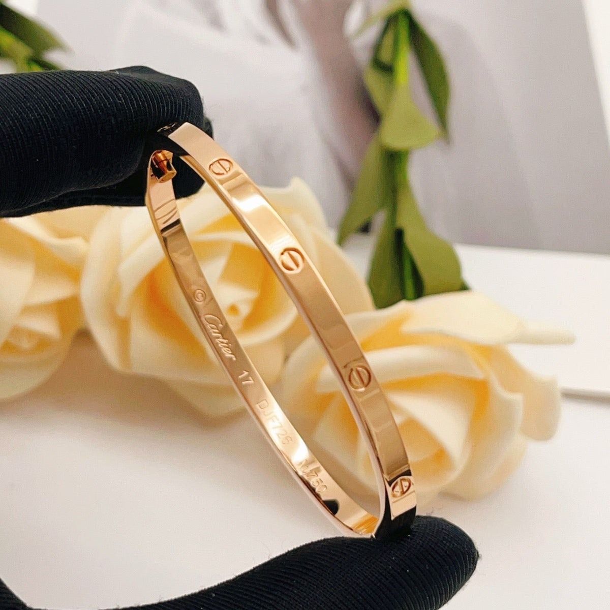 [OAKJURI Jewelry] LOVE BRACELET 3.65MM NO DIAMONDS