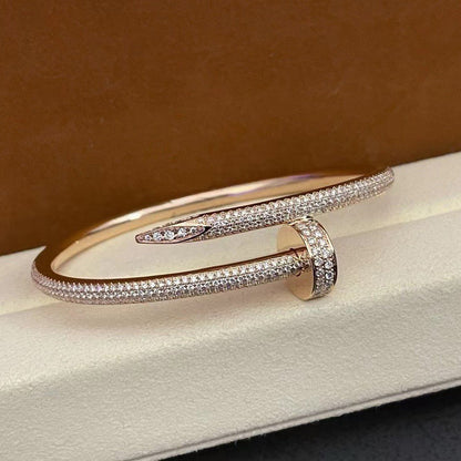 [OAKJURI Jewelry] JUSTE BRACELET 3.5MM ALL DIAMONDS