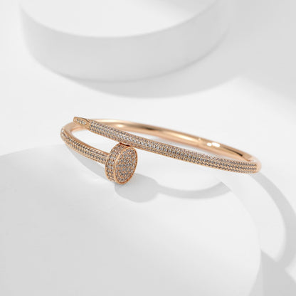 [OAKJURI Jewelry] JUSTE BRACELET 3.5MM ALL DIAMONDS