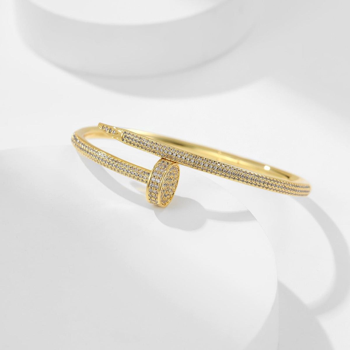 [OAKJURI Jewelry] JUSTE BRACELET 3.5MM ALL DIAMONDS