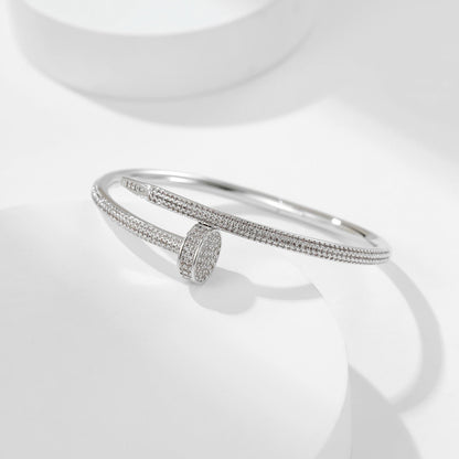 [OAKJURI Jewelry] JUSTE BRACELET 3.5MM ALL DIAMONDS