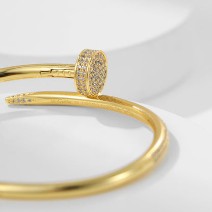 [OAKJURI Jewelry] JUSTE BRACELET 3.5MM ALL DIAMONDS