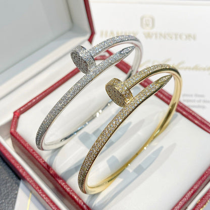 [OAKJURI Jewelry] JUSTE BRACELET 3.5MM ALL DIAMONDS