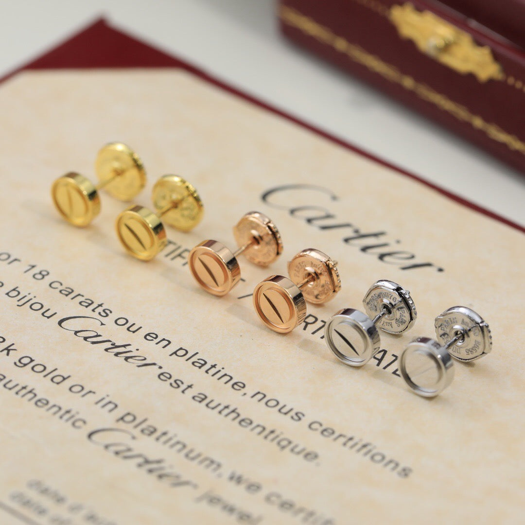 [OAKJURI Jewelry] LOVE EARRINGS 7.2MM
