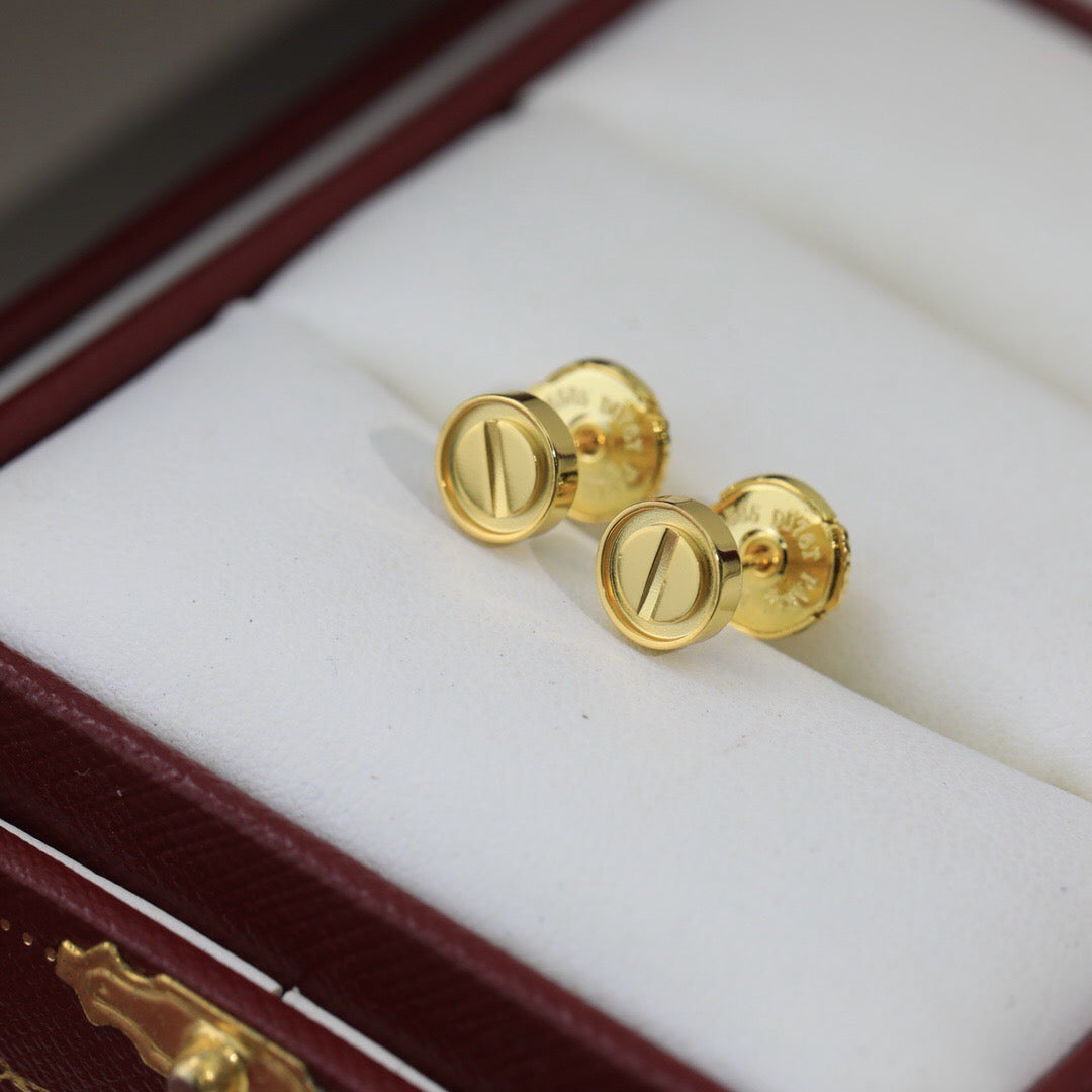 [OAKJURI Jewelry] LOVE EARRINGS 7.2MM