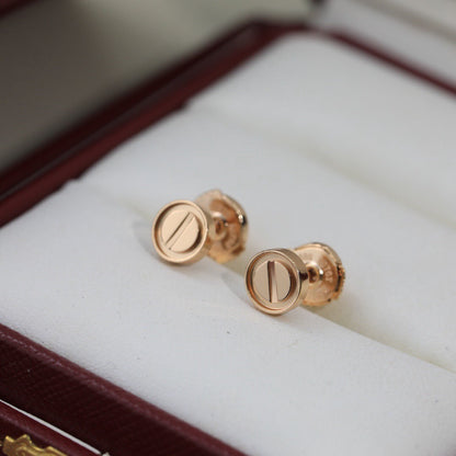 [OAKJURI Jewelry] LOVE EARRINGS 7.2MM