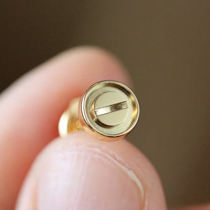 [OAKJURI Jewelry] LOVE EARRINGS 7.2MM