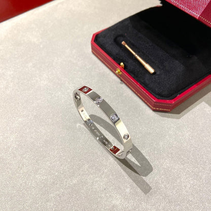 [OAKJURI Jewelry] LOVE BRACELET 6.1MM 10 DIAMONDS
