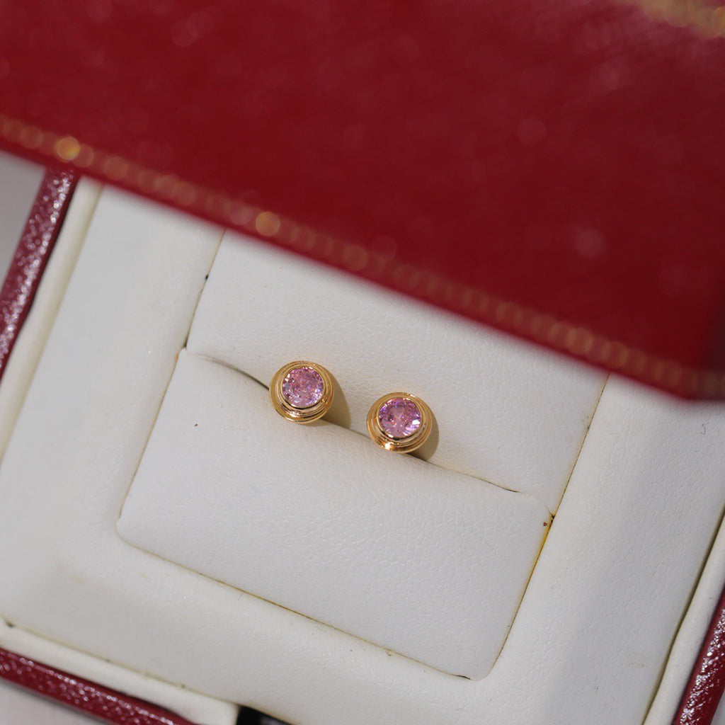 [OAKJURI Jewelry] DAMOUR PING DIAMOND EARRINGS