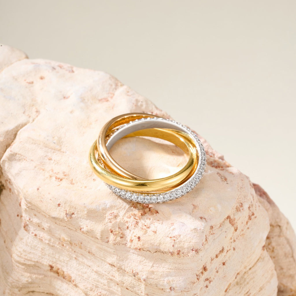 [OAKJURI Jewelry] TRINITY 3.2MM RING COLLECTION