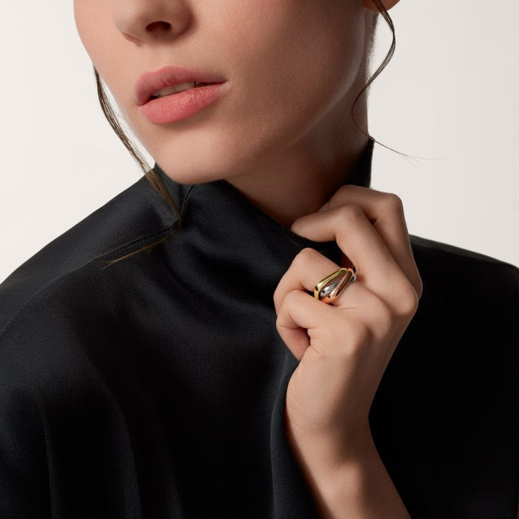[OAKJURI Jewelry] TRINITY 3.5MM CUSHION RING COLLECTION