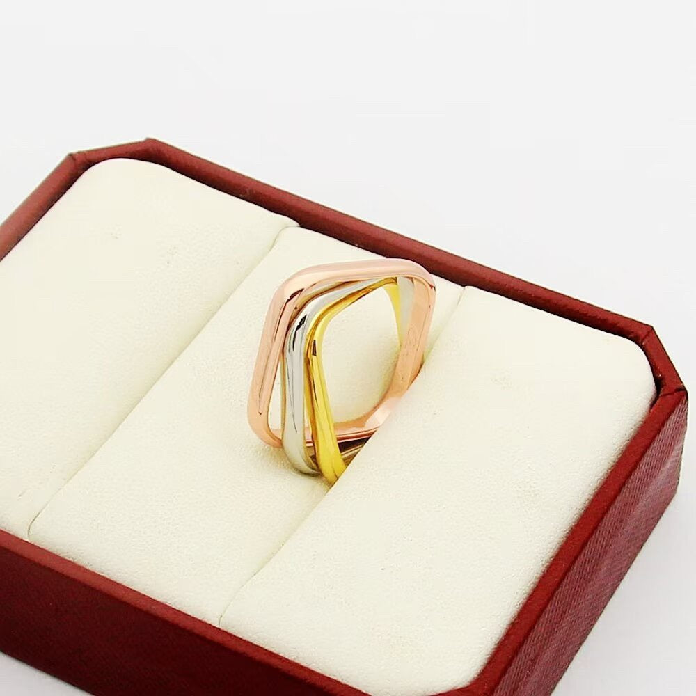 [OAKJURI Jewelry] TRINITY 3.5MM CUSHION RING COLLECTION