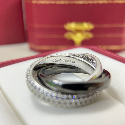 [OAKJURI Jewelry] TRINITY 3.2MM RING BLACK CERAMIC