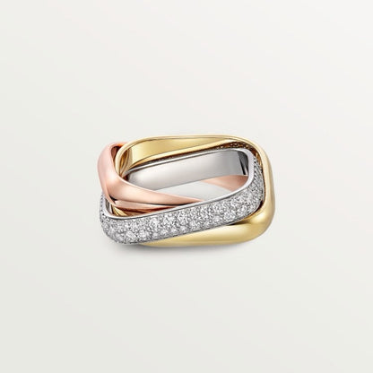 [OAKJURI Jewelry] TRINITY 3.5MM CUSHION RING COLLECTION