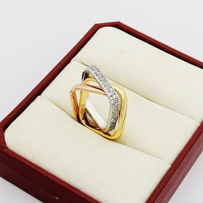 [OAKJURI Jewelry] TRINITY 3.5MM CUSHION RING COLLECTION