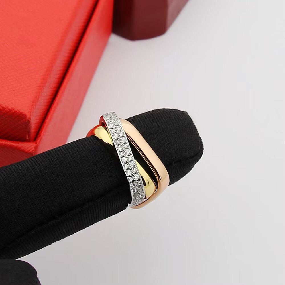 [OAKJURI Jewelry] TRINITY 3.5MM CUSHION RING COLLECTION