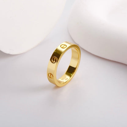 [OAKJURI Jewelry] LOVE RING 3.6 MM NO DIAMOND