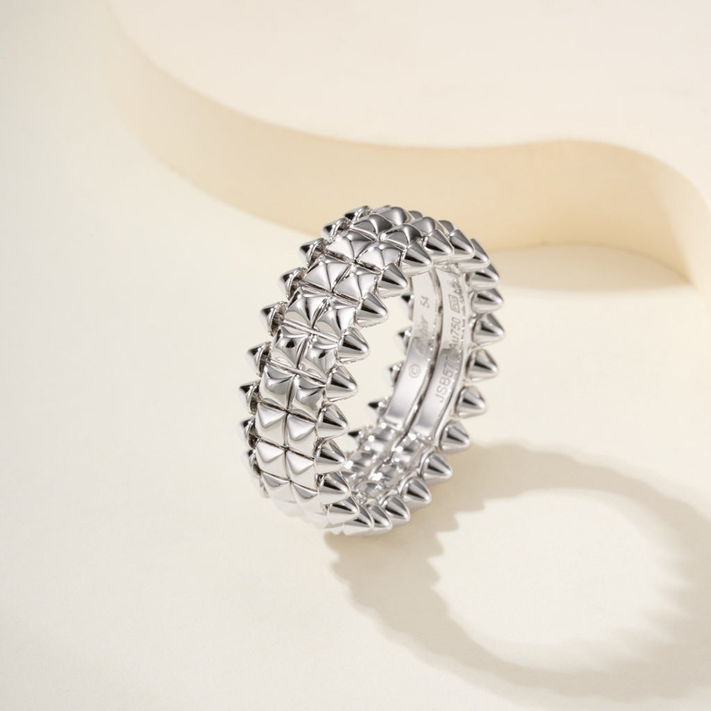 [OAKJURI Jewelry] CLASH 9.2MM DOUBLE ROW RING