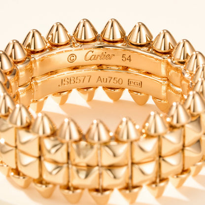 [OAKJURI Jewelry] CLASH 9.2MM DOUBLE ROW RING