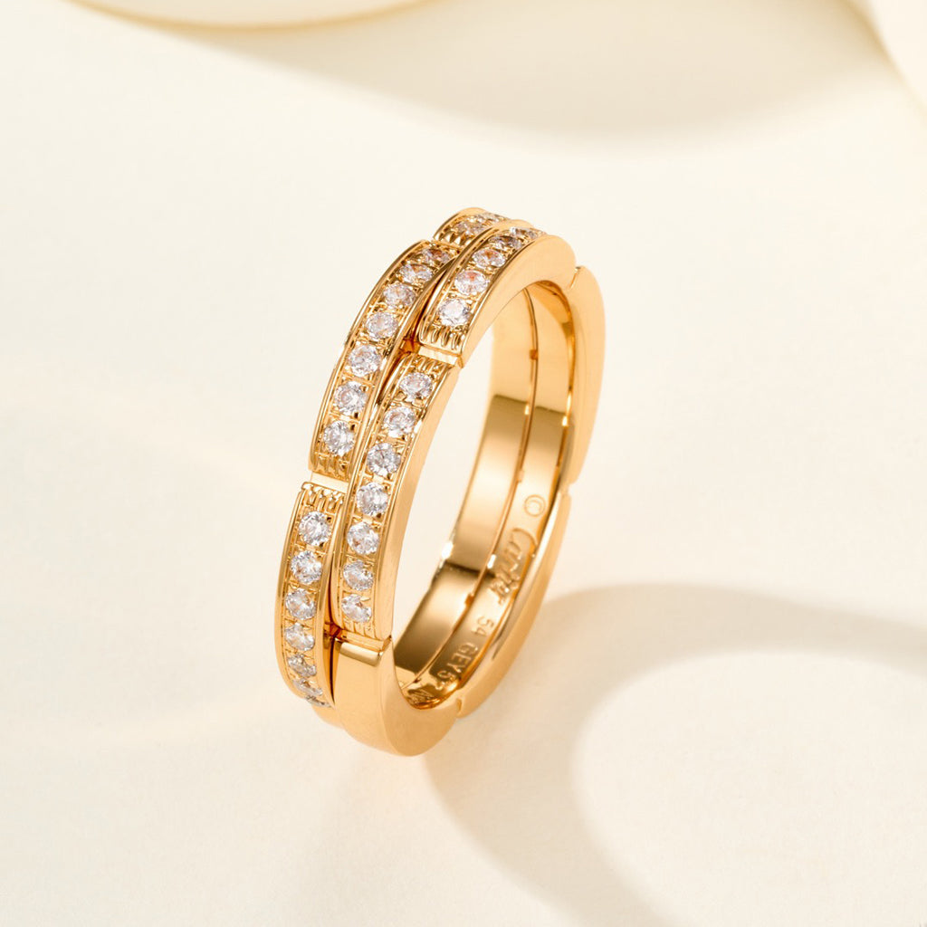 [OAKJURI Jewelry] MAILLON PANTHERE DIAMOND RING