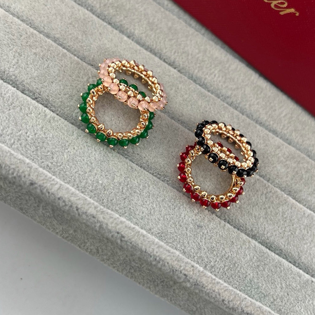 [OAKJURI Jewelry] CLASH 7.9MM AGATE CHALCEDONY RING