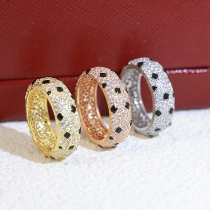 [OAKJURI Jewelry] PANTHERE SPOTTED FULL DIAMOND RING