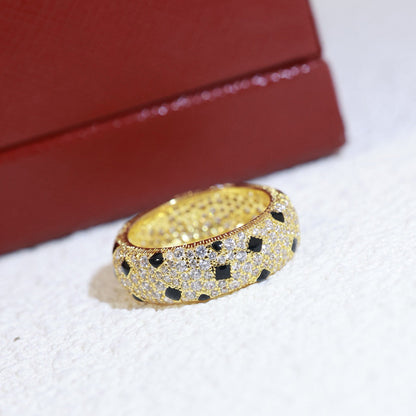 [OAKJURI Jewelry] PANTHERE SPOTTED FULL DIAMOND RING