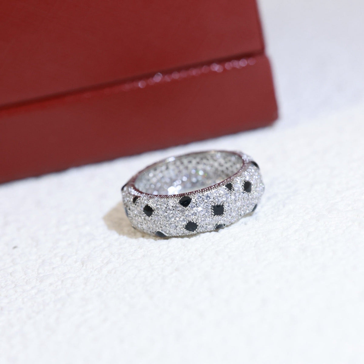 [OAKJURI Jewelry] PANTHERE SPOTTED FULL DIAMOND RING