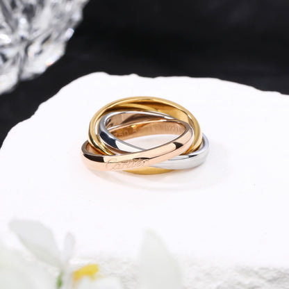 [OAKJURI Jewelry] TRINITY 3.2MM RING COLLECTION