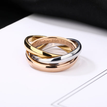 [OAKJURI Jewelry] TRINITY 3.2MM RING COLLECTION