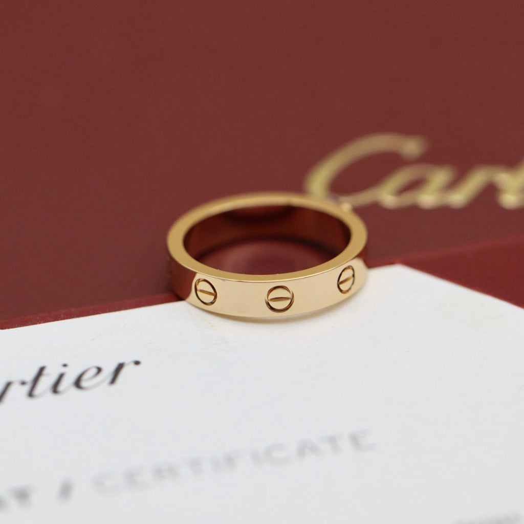 [OAKJURI Jewelry] LOVE RING 3.6MM 1 BIG DIAMOND