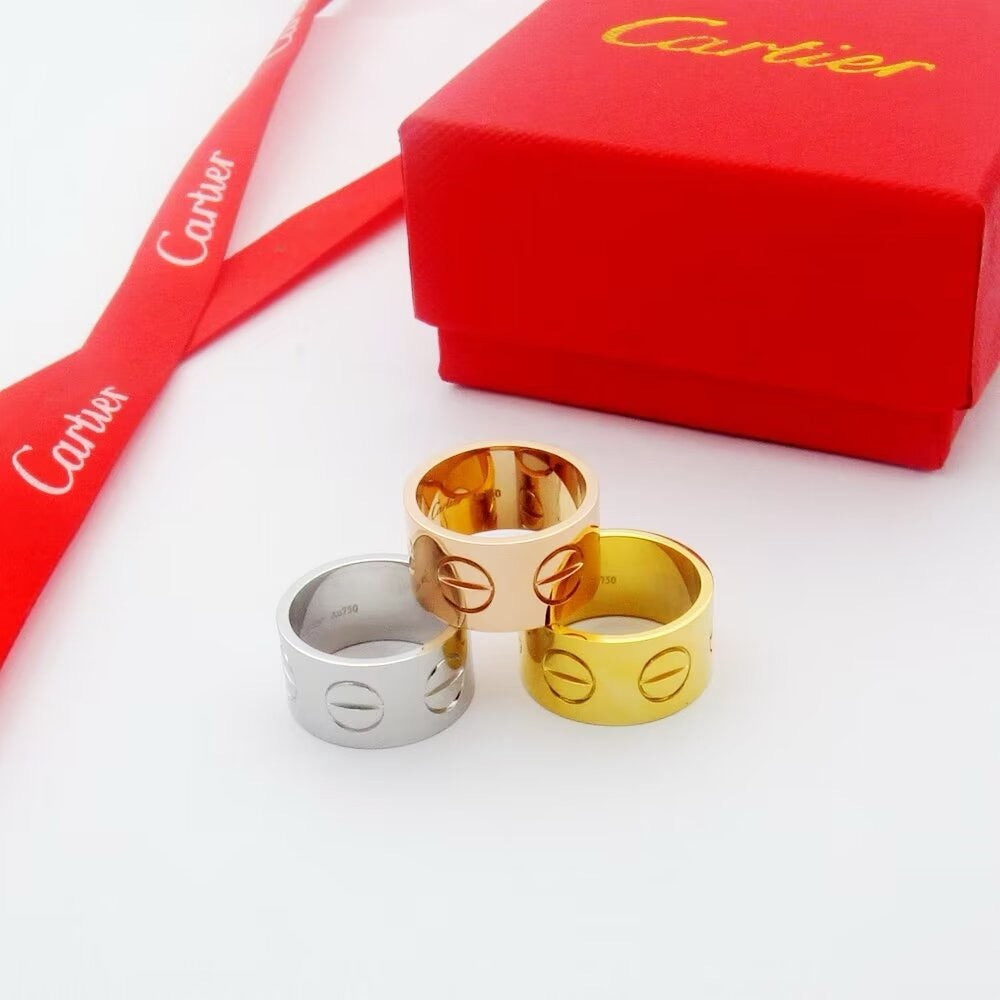 [OAKJURI Jewelry] LOVE 11MM LARGE RING