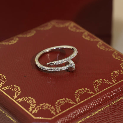 [OAKJURI Jewelry] JUSTE 1.8MM FULL DIAMOND RING