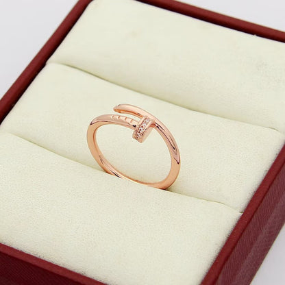 [OAKJURI Jewelry] JUSTE 1.8MM HALF DIAMOND RING