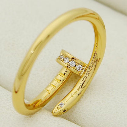 [OAKJURI Jewelry] JUSTE 1.8MM HALF DIAMOND RING
