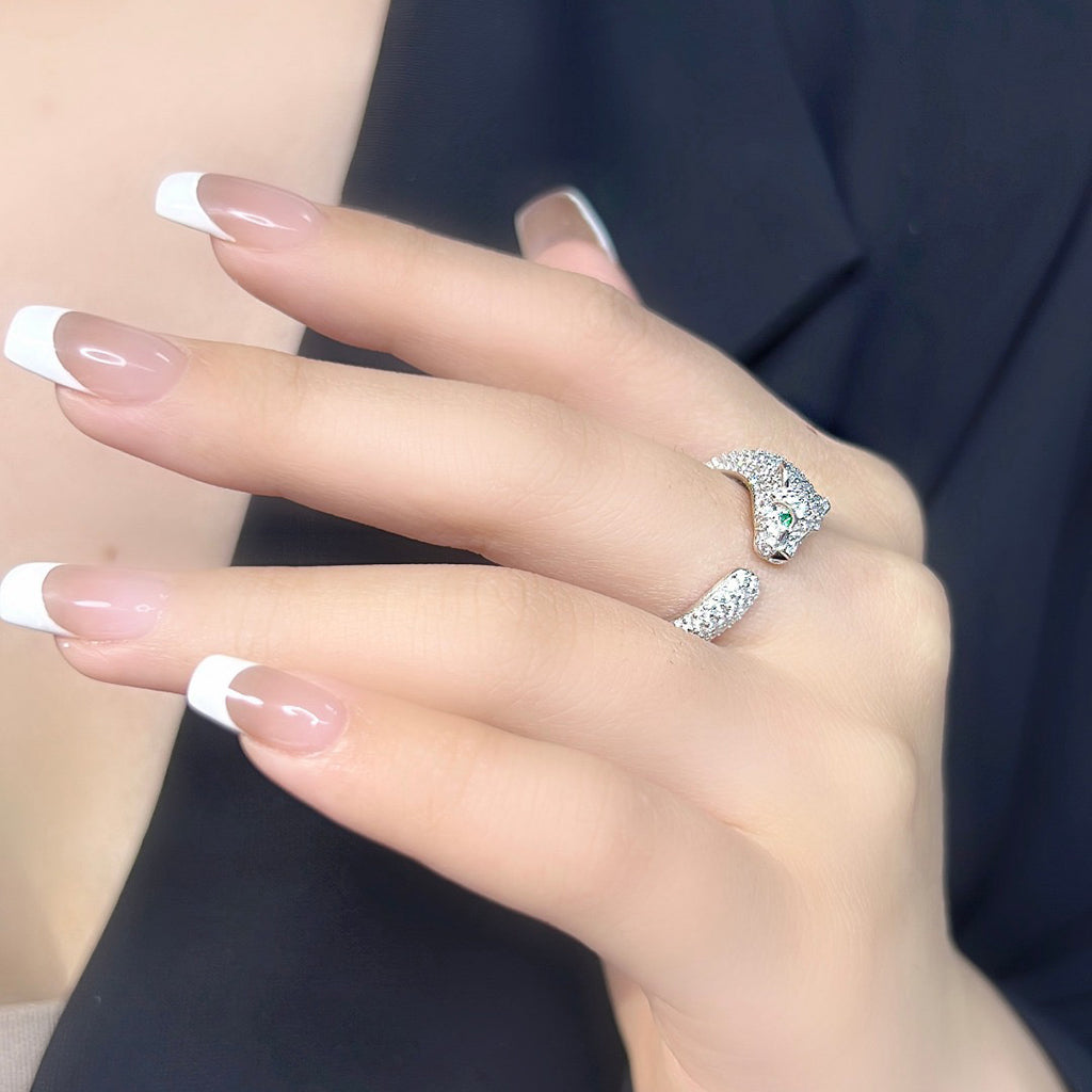 [OAKJURI Jewelry] PANTHERE FULL DIAMOND SMALL RING