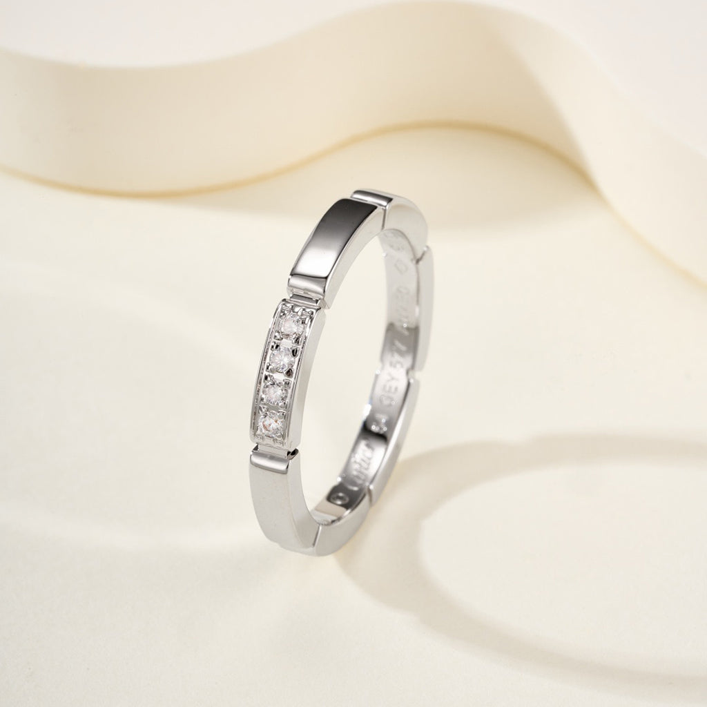 [OAKJURI Jewelry] MAILLON PANTHERE 4 DIAMOND RING