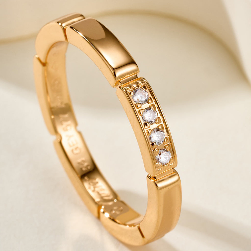 [OAKJURI Jewelry] MAILLON PANTHERE 4 DIAMOND RING